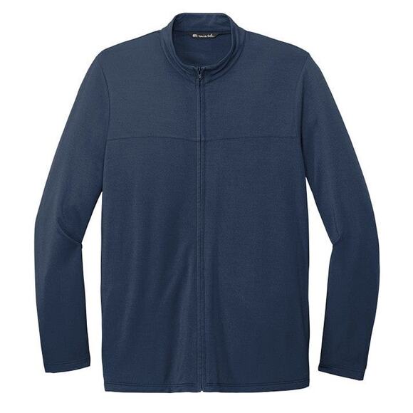 NWT Travis Mathew Newport Full Zip Fleece in Blue Nights size Large